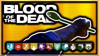 Blood of the Dead How to Get The Golden Spork Easter Egg Guide! Black Ops 4 Zombies Golden Spork