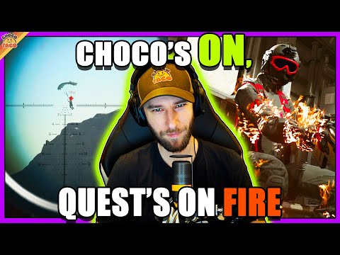 choco's ON and Quest's On Fire - chocoTaco Warzone 2.0 Gameplay | MCPR-300 Sniping