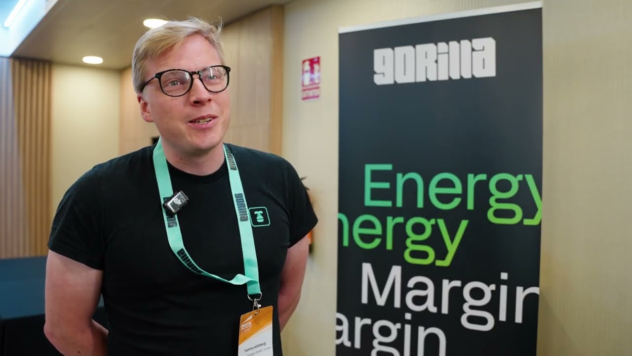 Digital Energy Strategies Summit interview with Tommy Mortberg, Director of Growth, Gorilla