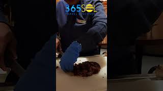 Tomahawk Steak at Wake Steak house on Valiant Lady : Virgin Voyages Valiant Lady Review