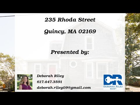 235 Rhoda Street, Quincy, MA 02169