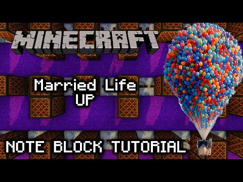 Candy Craft - UP - Married Life - Minecraft Note Block Tutorial