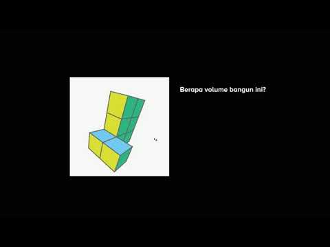 Mencari Volume Dalam Kubus Satuan Dengan Menguraikan Bangun Video