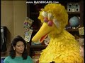 Classic Sesame Street Big Bird Says Relax Luis His Spills Water