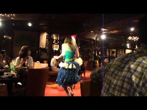 Polynesian Dancing at Tiki Tiki, Tokyo