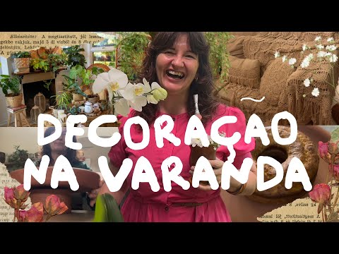 I Turned My Balcony into a Forest | Peace, Nature and Rustic Decor 🌿🪵