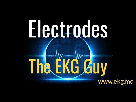 Electrodes - EKG Crash Course 3.0 | The EKG Guy - www.ekg.md