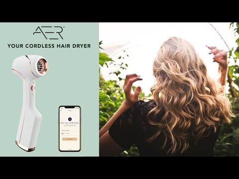 Cordless Hair Dryer | Portable wireless hair dryer |...