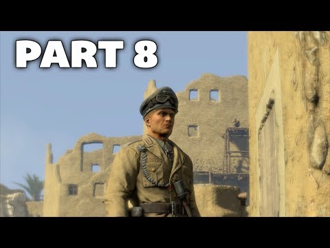 Sniper Elite 3 Gameplay Walkthrough Part 8 - Siwa Oasis Part 1 (PC Ultra 1080p)