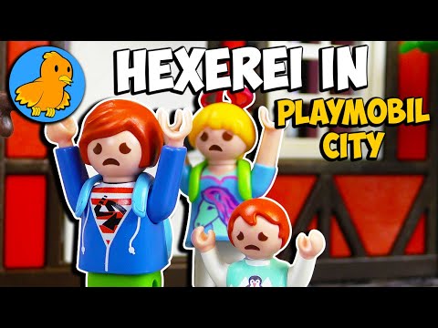 HEXEREI IN PLAYMOBIL CITY | Es wird magisch bei Julian, Hannah & Emma | Playmobil Film Deutsch