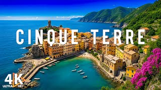 Cinque Terre, Italy 4K - Coastal Villages, Italian Riviera Beauty - VIDEO 4K UHD