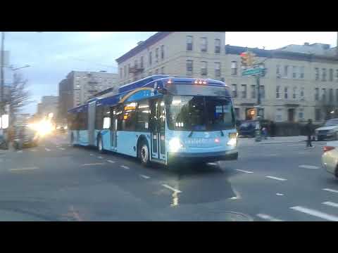 [Exclusive!]:Avenue U Bound 2019 New Flyer XD60 'Xceslior' (6133) On The B44 +SBS+