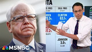 Kornacki breaks down the potential impact of Harris picking Walz