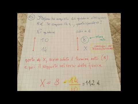 Problemi del tre semplice e del tre composto   seconda media