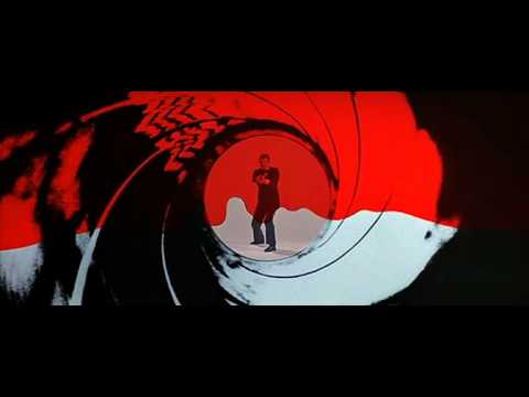 Roger Moore in License To Kill Gunbarrel