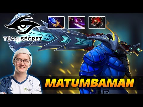 MATUMBAMAN Sven Warrior - SECRET vs LIQUID - Dota 2 Pro Gameplay [Watch & Learn]