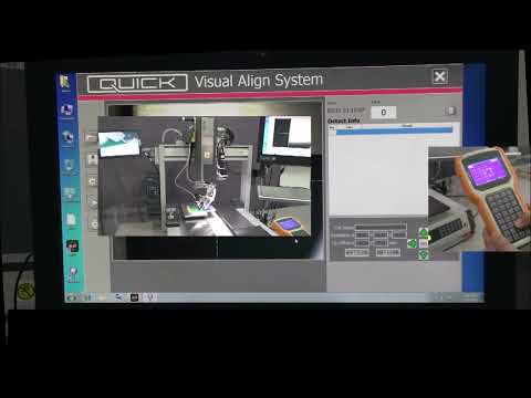QUICK soldering robot visual alignment system