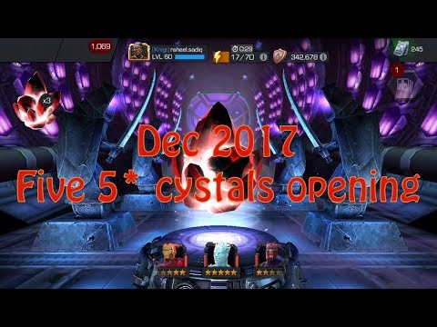 Five 5* crystal opening: Dec 2017
