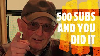 500, Thanks to Camper Life, BluWave Odyssey, and Backroads Nomad on Jurgen's Journeys and RV life.