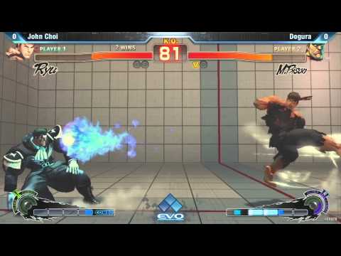 [EVO 2012 SSFIV AE Top 32] John Choi (Ryu) vs Dogura (M.Bison)