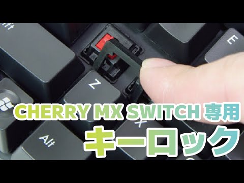 CHERRY MXスイッチ専用キーロック （10個入り） FKL01 ダイヤテック