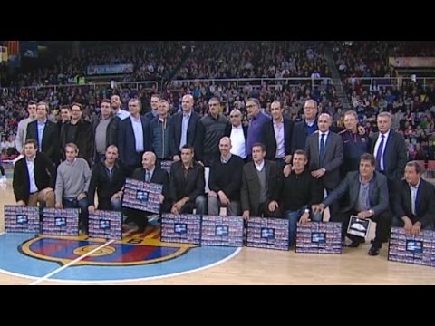 Así fue el homenaje del FC Barcelona por sus 1.000 victorias en la Liga Endesa