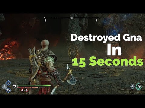 God Of War Ragnarok - Destroyed Valkyrie Queen Gna In 15 Seconds ( World Record )