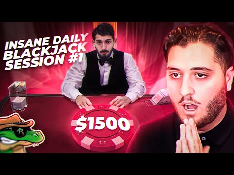The Most INSANE Start to 2023! - Daily Blackjack #1