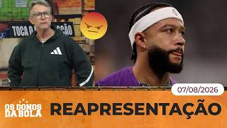 Neto detona Corinthians após eliminação, sem Memphis Depay, na Copa do Brasil | Reapresentação