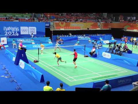 Janine Lais, Matches YOG Nanjing, CHN