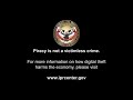 Warner Bros FBI Anti Piracy Warning Screen 2013 2020