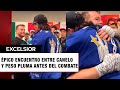 Así Fue El épico Encuentro Entre Canelo Álvarez Y Peso Pluma Antes De La Pelea
