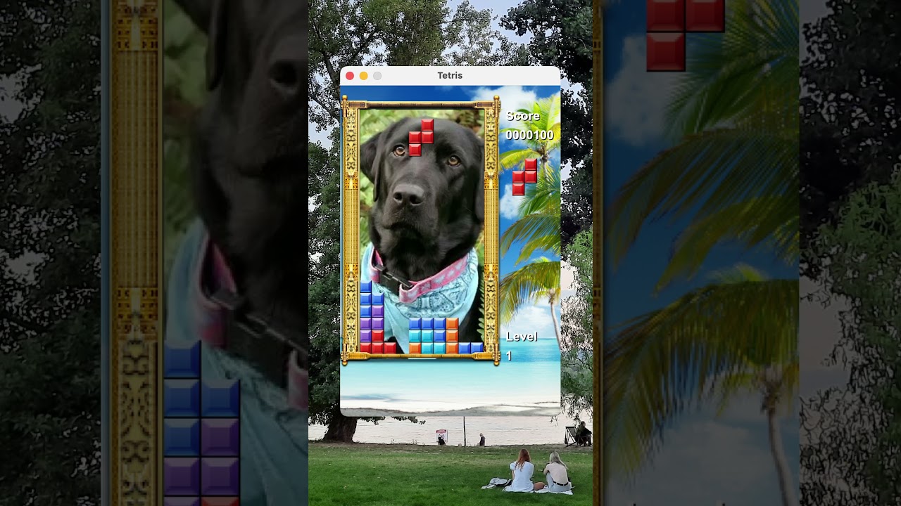 Tetris: Backgrounds