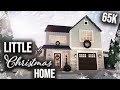 Bloxburg Speedbuild: Cozy Little 2 Story Christmas Home | 65k Budget House