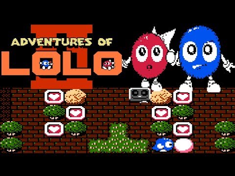 Adventures of Lolo II (FC · Famicom) version | full game completion session 🎮