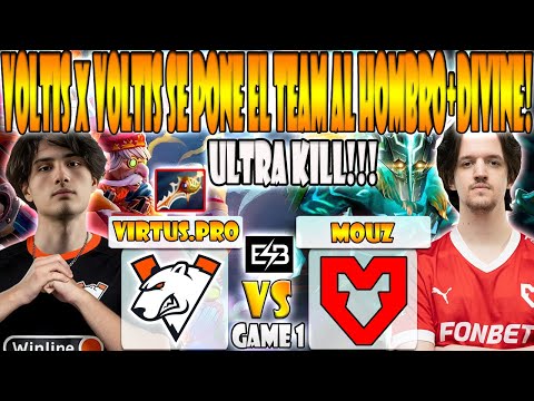 VIRTUS.PRO vs MOUZ BO3[GAME 1]TIMADO, ABED, FLY VS CRYSTALLIS, SELERI - DREAMLEAGUE SEASON 27 - ESB