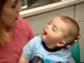 8 Month Old Deaf Baby's Reaction To Cochlear ...