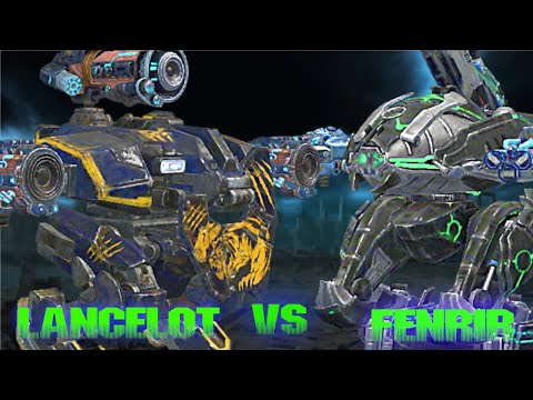 SUPER LANCELOT vs CRYPTIC DURABLE FENRIR | The Surprising HEAVY Robot Matchup | WR