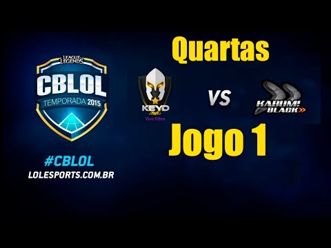 Keyd Stars vs Kabum Black - Jogo 1 Quartas - CBLoL Pós-Temporada 2015