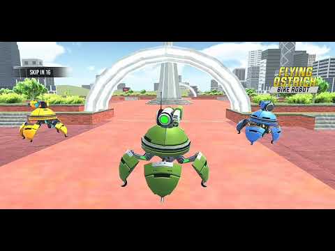 Flying Ostrich Bike Robot 🤖#shorts video#raja rider