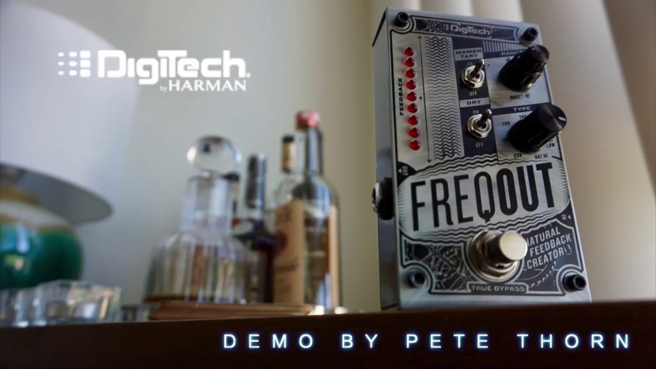 Digitech FreqOut Natural Feedback Creator Pedal