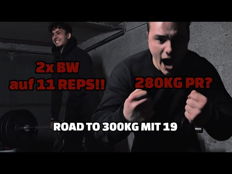 Episode 23 - ROAD TO 300KG MIT 19‼️| 280KG PR?|230KG AUF REPS‼️| 120KG AUF REPS‼️