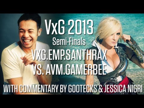 VxG 2013: VxG.EMP|Santhrax vs. AVM|GamerBee (gootecks and Jessica Nigri on commentary)