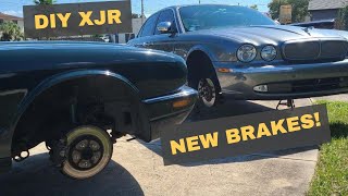 Jaguar XJR Front Brake Service