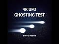 UFO Motion Blur Test 4K 60FPS TV Monitor Smoothness Test 1 Hour Loop