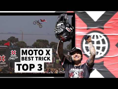 Moto X Best Trick: TOP 3 | X Games California 2023