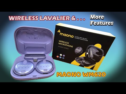 Maono WM620 Lavalier Wireless Microphone | Detailed Review and Testing