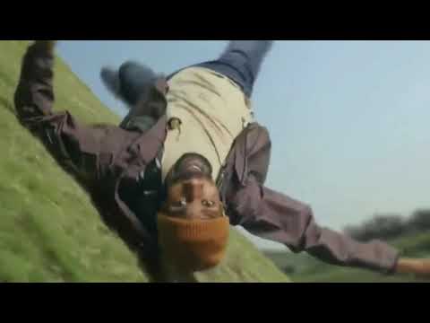 Rolo commercial, man rolling down hill
