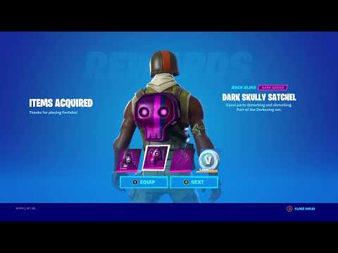 Fortnite unlocking dark skully exclusive