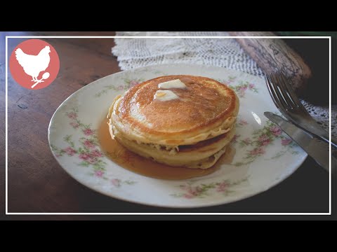 Easy Sourdough Pancakes